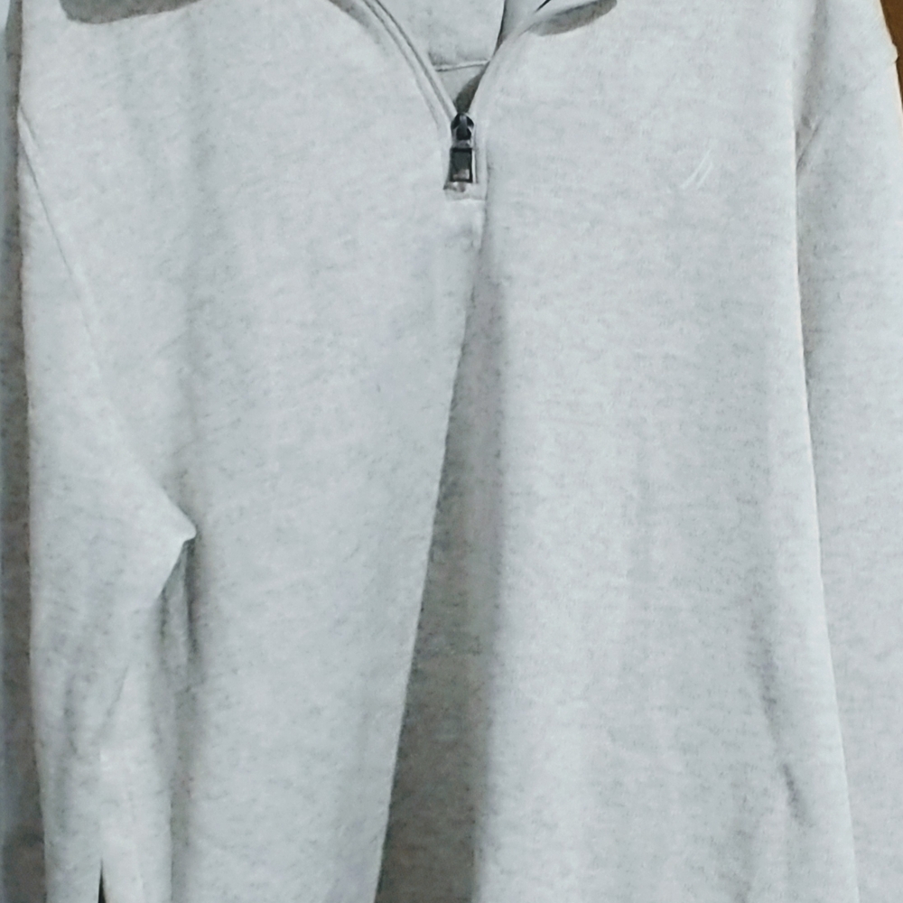 Nautica Blue and Gray Pullover